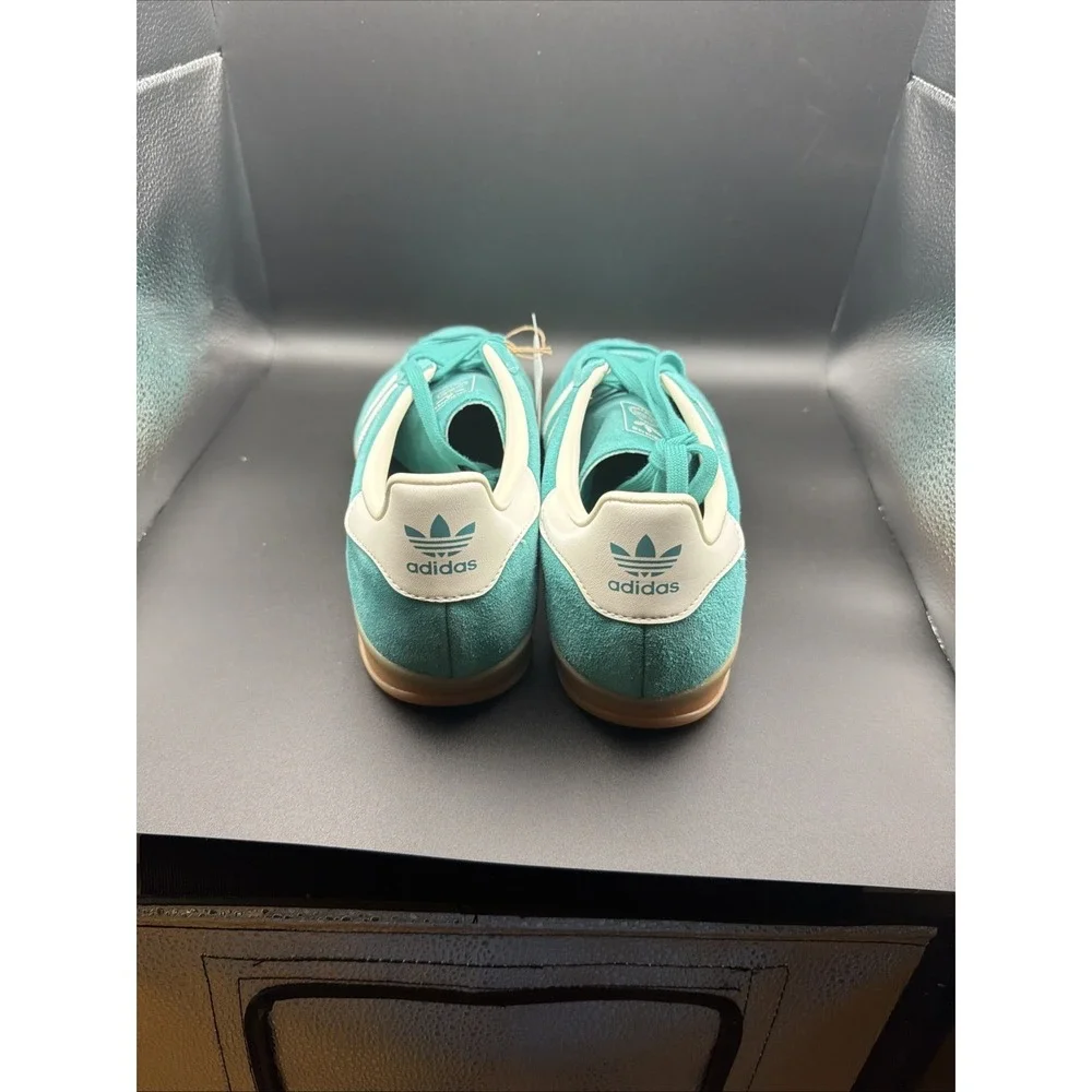 New Adidas Gazelle Indoor‎ Shoes - Pure Teal (JQ8391)
